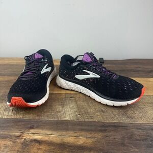 Brooks Glycerin‎ 17 Women's Running Shoes Black Purple Orange Size US 7